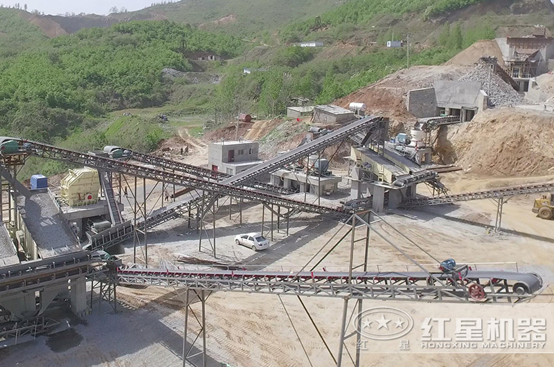 福建花岗岩破碎现场